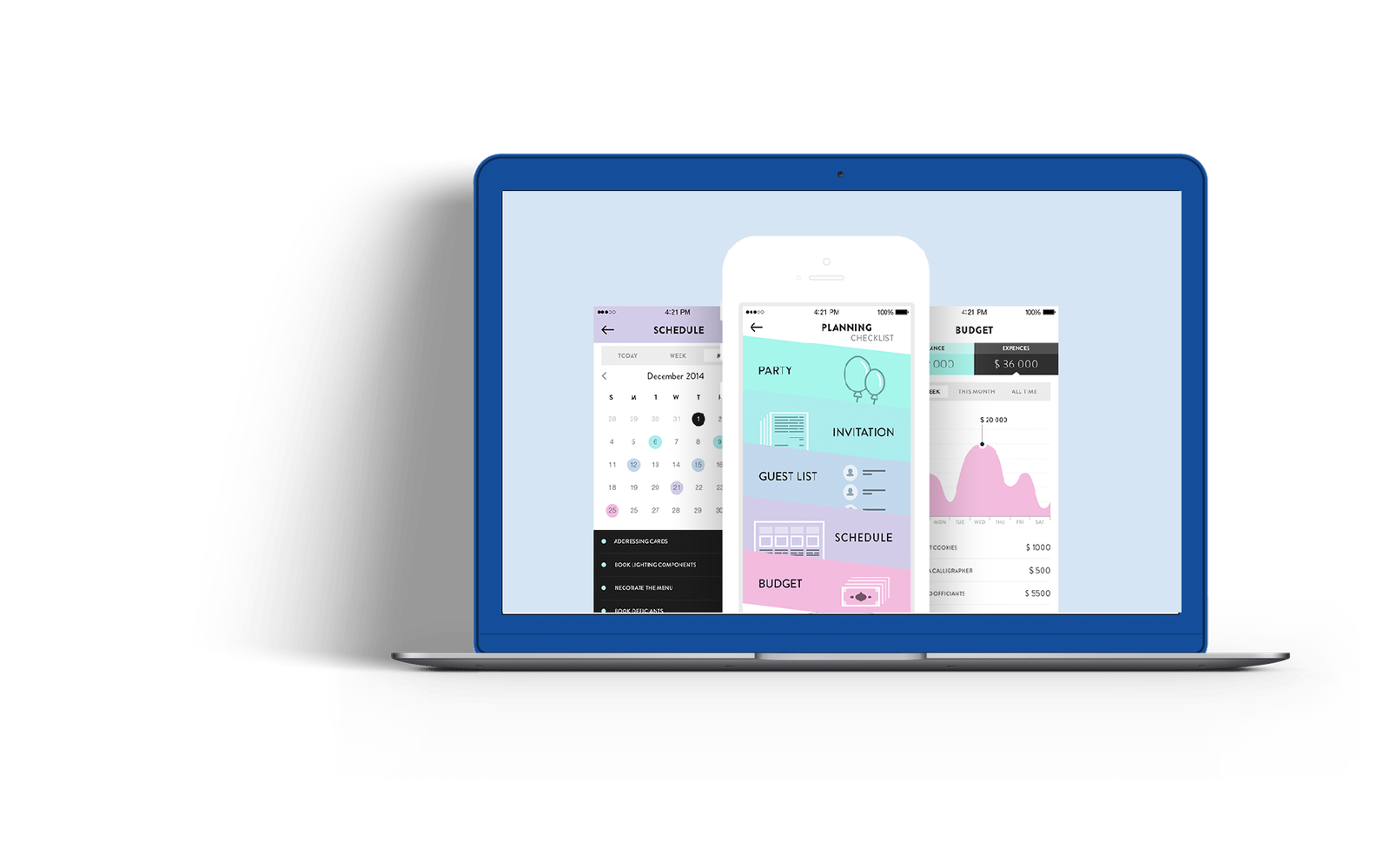 Macbook website preview