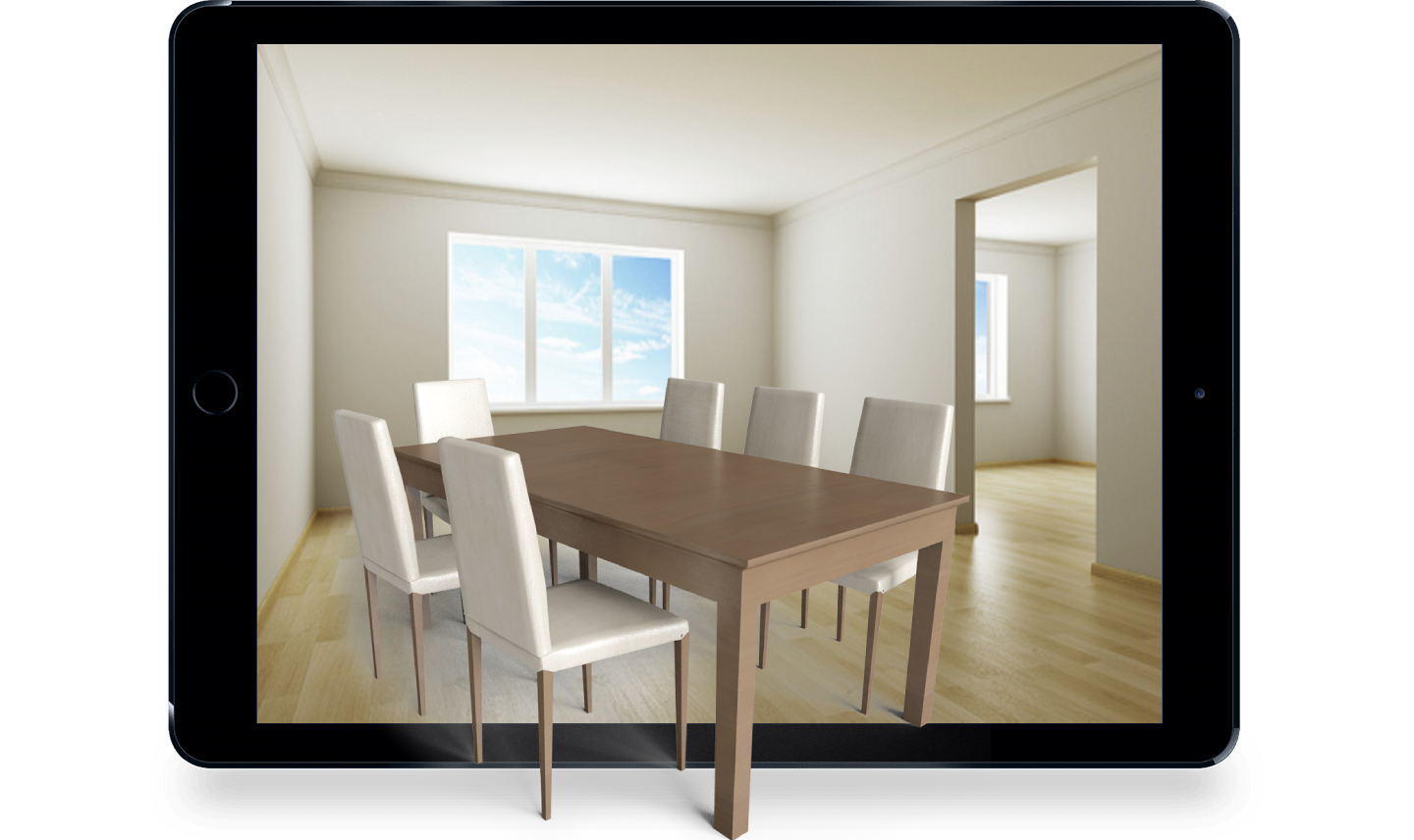 Website on ipad preview